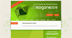 Desktop Screenshot of isogone.fr