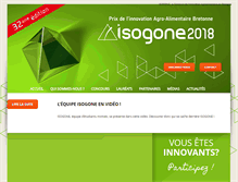 Tablet Screenshot of isogone.fr